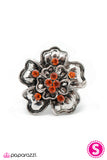 Paparazzi "Because Im Happy" Orange Ring Paparazzi Jewelry