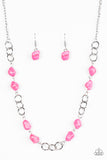 Paparazzi "Bedrock Bounty - Pink" necklace Paparazzi Jewelry