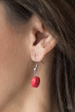 Paparazzi "Bedrock Bounty - Red" necklace Paparazzi Jewelry