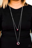 Paparazzi "Be Fab-YOU-lous! - Red" necklace Paparazzi Jewelry