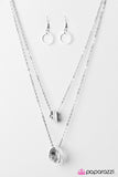 Paparazzi "Be Fab-YOU-lous! - White" necklace Paparazzi Jewelry