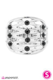 Paparazzi "Beginners Luck" Black Ring Paparazzi Jewelry