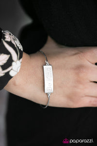 Paparazzi "Be Kind" Silver Bracelet Paparazzi Jewelry