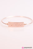 Paparazzi "Be Kind" Rose Gold Bracelet Paparazzi Jewelry