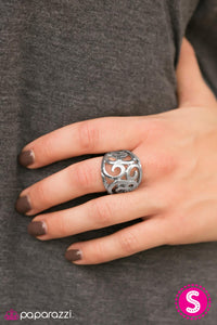 Paparazzi "Bel Air" Silver Ring Paparazzi Jewelry