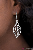 Paparazzi "BeLEAF In Me - Silver" earring Paparazzi Jewelry