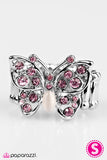 Paparazzi "Believe In Your Wings" Pink Ring Paparazzi Jewelry