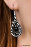 Paparazzi "BELIZE In Me" Black Earrings Paparazzi Jewelry