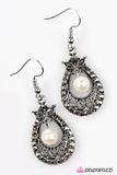 Paparazzi "BELIZE In Me" White Earrings Paparazzi Jewelry