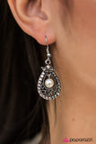 Paparazzi "BELIZE In Me" White Earrings Paparazzi Jewelry