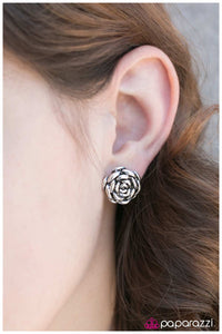 Paparazzi "Beloved" Silver Post Earrings Paparazzi Jewelry