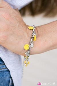 Paparazzi "Be My Sunshine - Yellow" bracelet Paparazzi Jewelry