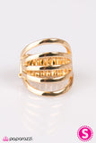 Paparazzi "Bend In The Wind" Gold Ring Paparazzi Jewelry