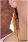 Paparazzi "Bend the Rules - Gold " necklace Paparazzi Jewelry