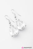 Paparazzi "Beneath The Stars" White Earrings Paparazzi Jewelry