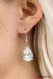 Paparazzi "Beneath The Stars" White Earrings Paparazzi Jewelry