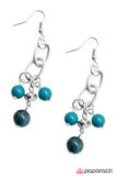 Paparazzi "Best Day Ever" Blue Earrings Paparazzi Jewelry