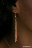 Paparazzi "Best Kept Secret" Copper Necklace & Earring Set Paparazzi Jewelry