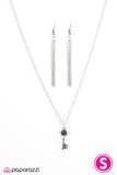 Paparazzi "Best Kept Secret" Silver Necklace & Earring Set Paparazzi Jewelry