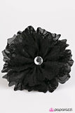 Paparazzi "Best LACE Forward" Black Hair Clip Paparazzi Jewelry