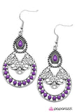 Paparazzi "Best Of Bali" Purple Earrings Paparazzi Jewelry