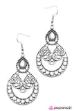 Paparazzi "Best Of Bali" White Earrings Paparazzi Jewelry