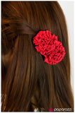 Paparazzi "Best Of Me" Red Hair Clip Paparazzi Jewelry