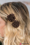 Paparazzi "Best Of Me" Brown Hair Clip Paparazzi Jewelry