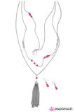 Paparazzi "Best Wishes" Pink Necklace & Earring Set Paparazzi Jewelry