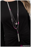 Paparazzi "Best Wishes" Pink Necklace & Earring Set Paparazzi Jewelry
