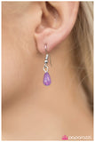 Paparazzi "Best Wishes" Purple Necklace & Earring Set Paparazzi Jewelry