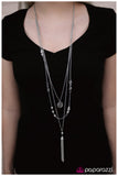 Paparazzi "Best Wishes" White Necklace & Earring Set Paparazzi Jewelry