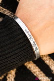 Paparazzi "Be The Change" Silver Bracelet Paparazzi Jewelry