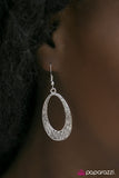 Paparazzi "Be The Light - Silver" earring Paparazzi Jewelry