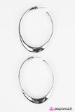 Paparazzi "Be There With BELL-BOTTOMS On - Silver" earring Paparazzi Jewelry
