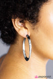 Paparazzi "Be There With BELL-BOTTOMS On - Silver" earring Paparazzi Jewelry