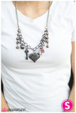 Paparazzi "Better To Have Loved" Brown Necklace & Earring Set Paparazzi Jewelry