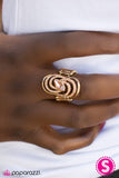 Paparazzi "Bewitching Beauty" Gold Ring Paparazzi Jewelry