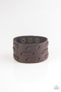 Paparazzi VINTAGE VAULT "Be Your Own HUNTSMAN" Brown Unisex Urban Bracelet Paparazzi Jewelry