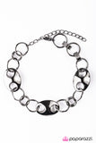 Paparazzi "Big As Life" Black Bracelet Paparazzi Jewelry