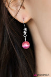 Paparazzi "Big Freeze - Pink" necklace Paparazzi Jewelry
