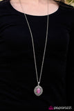 Paparazzi "Big Freeze - Pink" necklace Paparazzi Jewelry