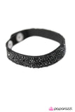 Paparazzi "Big Girls Dont Cry" Black 004XX Wrap Bracelet Paparazzi Jewelry