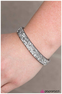 Paparazzi "Big Girls Dont Cry" Silver Bracelet Paparazzi Jewelry