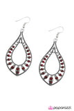 Paparazzi "Big Spender" Red Earrings Paparazzi Jewelry