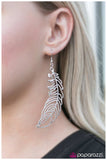 Paparazzi "Birds Of A Feather" Silver Earrings Paparazzi Jewelry