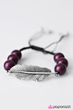 Paparazzi "Bird Watching" Purple Bracelet Paparazzi Jewelry