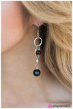 Paparazzi "Blast Off" Black Earrings Paparazzi Jewelry