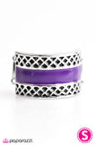 Paparazzi "Blaze of Glory" Purple Ring Paparazzi Jewelry