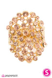 Paparazzi "Blind Spot - Gold" ring Paparazzi Jewelry